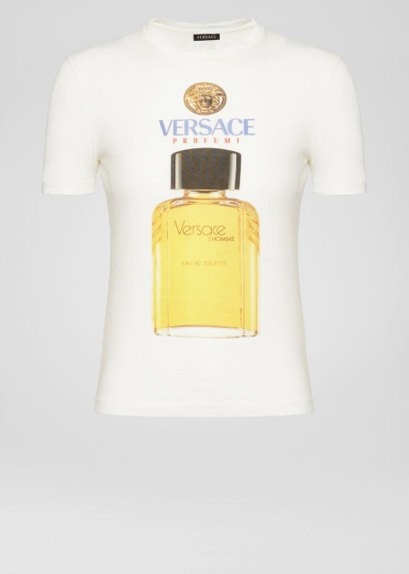 Tricouri Versace Versace Scents Motif Dama | BZUGYEW-89